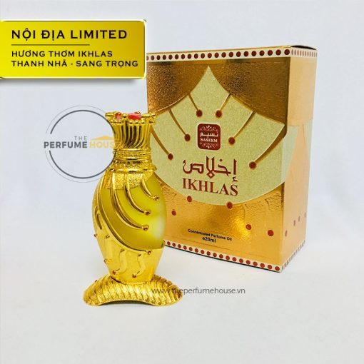 Tinh Dầu Nước Hoa Dubai Sang Trọng Quý Phái Cho Nữ Ikhalas 20ml