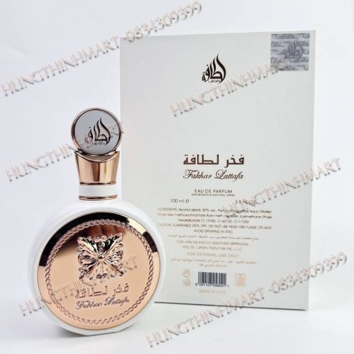 Nước Hoa Dubai Fakhar For Women Lattafa 100ml Hoa Hồng